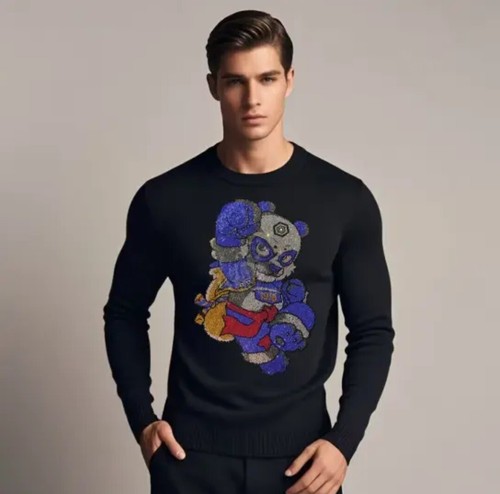 Maglione uomo lusso orso - maglione,