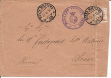 POSTA MILITARE 29 - GENIO 1° MAGAZZINO AVANZATO - 27/8/1918