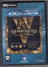 ELDER SCROLLS III MORROWIND GAME OF THE YEAR PC