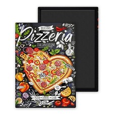 Pizza magnet personnalisé - 2-magnet,