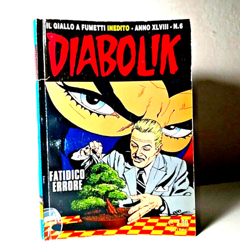 Fumetto diabolik fatidico - fumetto,