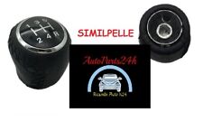 Pomello Cambio 5 Marce Per Fiat Grande Punto Evo Impugnatura Leva Ecopelle Nero