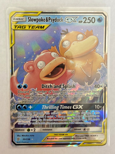 Slowpoke psyduck 35 236 - psyduck, gx