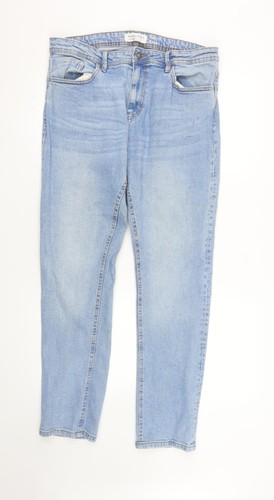 Jeans bershka denim uomo blu - denim,