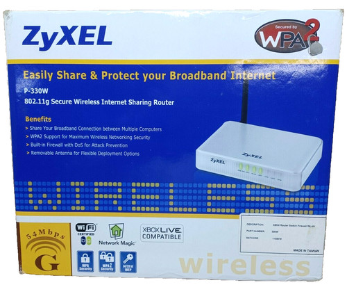 Router p330w new - router, zyxel