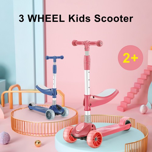 Kids scooter foldable - 2-in-1,