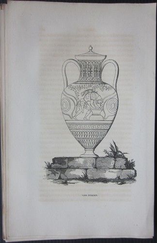 1856 vaso etrusco - 1856, zincografia