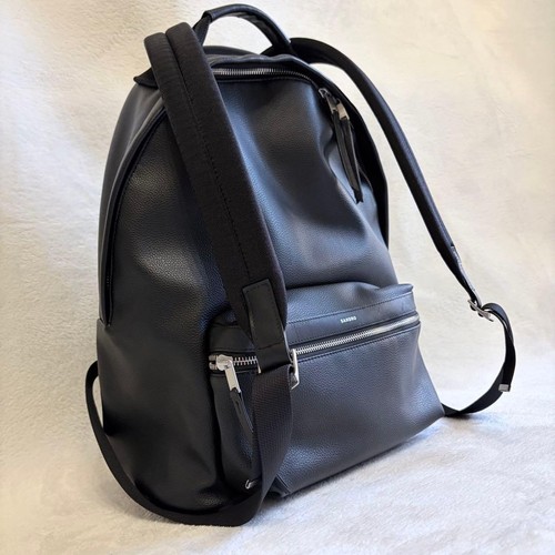 Sandro zaino pelle nero - zaino, unisex