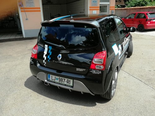 Spoiler posteriore renault - posteriore,