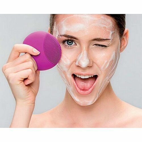 Mini spazzola silicone pulizia - silicone,