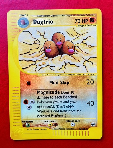 Lotto carte pokemon dugtrio - lotto,