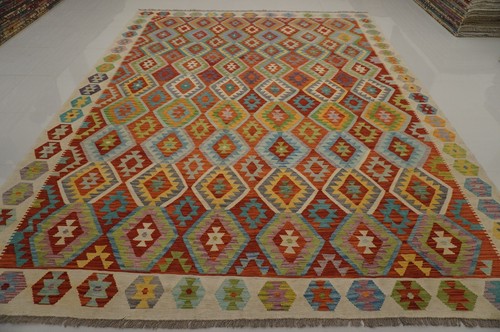 Tappeto 10x13 kilim rosso - tappeto,