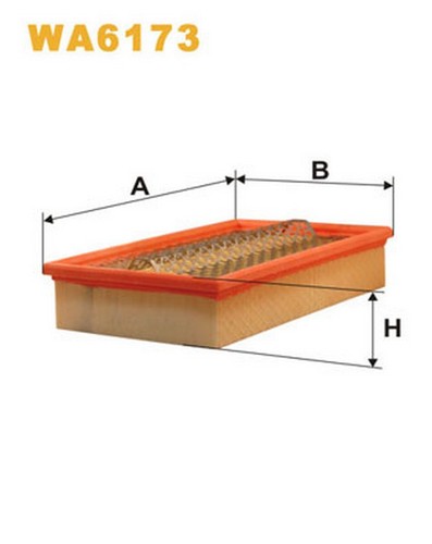 Wa6173 filtro aria - filtro,