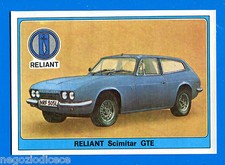 SUPER AUTO - Panini 1977 -Figurina-Sticker n. 165 - RELIANT SCIMITAR GTE -Rec