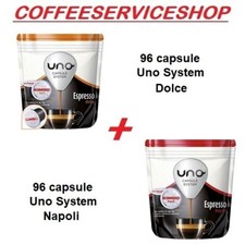 192 CAPSULE UNOSYSTEM MISTE KIMBO : 96 DOLCE + 96 NAPOLI