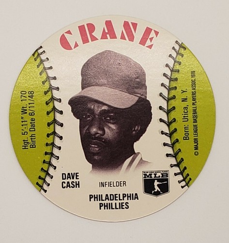 Disco carta baseball 1976 dave - 1976,