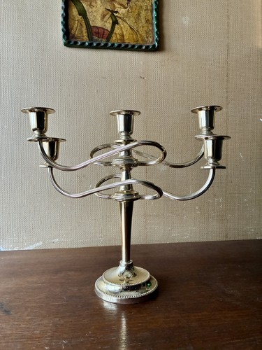 Candelabro vintage inglese - inglese, 5