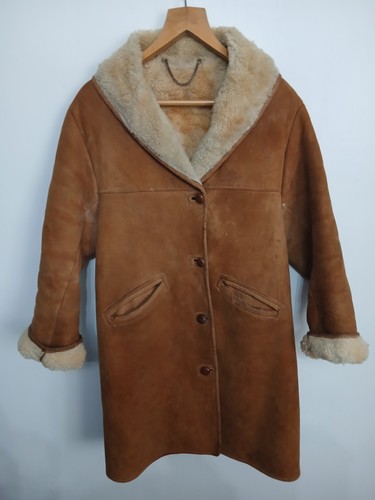 Cappotto shearling vintage - shearling,