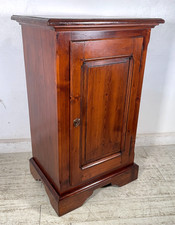 ANTICA PICCOLA CREDENZA 1 ANTA LEGNO ABETE 2 RIPIANI EPOCA '900 MOBILE STIPO OLD