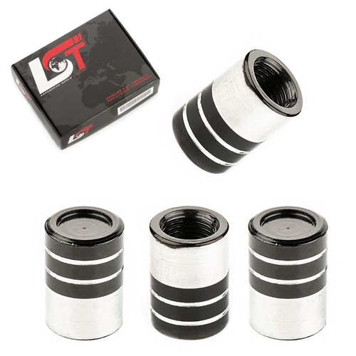 Tappo valvola alluminio - 4x,