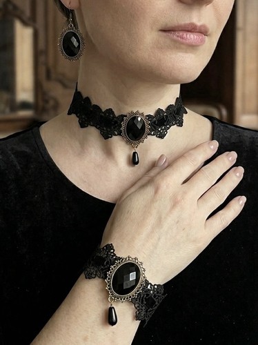 Parure gioielli gothic - parure,