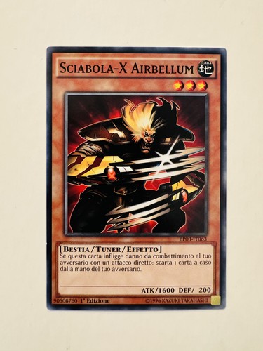 Sciabola x - yu-gi-oh!, •