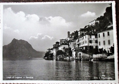 Gandria lago lugano vecchia - lago,