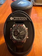 Orologio Citizen Promaster Navihawk C300-Q00192 100M 42mm analogico digitale world time