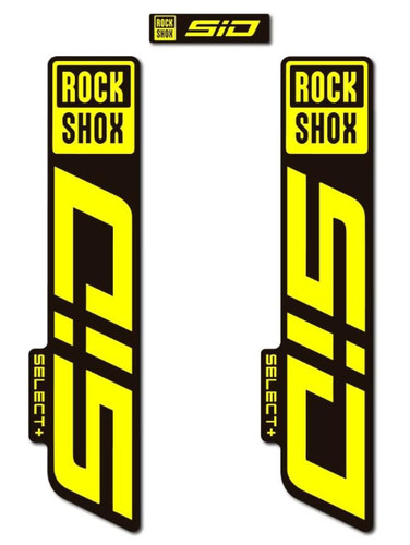 Adesivi forcella rock shox sid - shox,