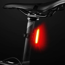 Fanale Posteriore Bicicletta Alta Qualità Luce Freno 5 LED USB Ricaricabile