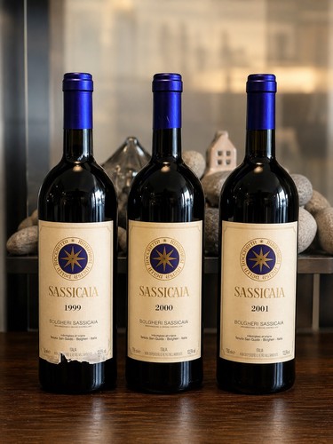 Sassicaia 1999 2000 2001 - sassicaia, 1999/2000/2001