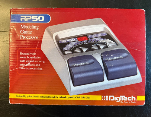 Digitech rp50 digital modeling - digitech,