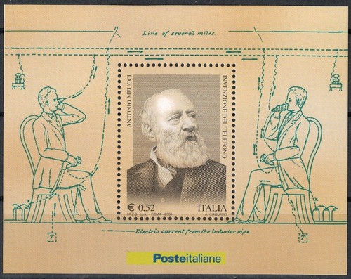 Italia 2003 antonio meucci - antonio,