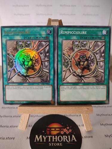 2x rimpicciolire 1ed - yu-gi-oh!,