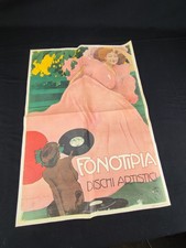 Poster inserto Grazia 1970 fonotipia dischi artistici
