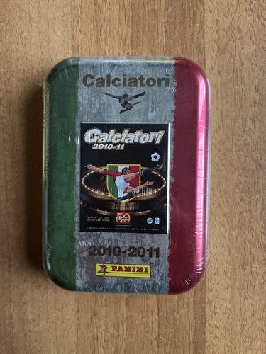 Tin box panini calciatori - tin,