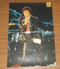 Seltenes Poster MICHAEL JACKSON on stage - Glitzerjacke 1984