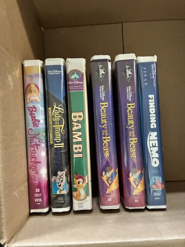Lot disney vhs - of, clamshell