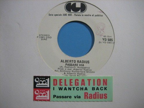 Alberto radius passerà via - alberto, via"