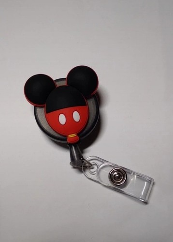 Portabadge retrattile topolino