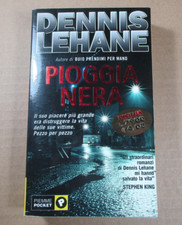 Romanzo horror thriller PIOGGIA NERA Dennis Lehane, ed. Piemme Pocket 2001
