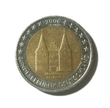 Moneta Commemorativa 2 Euro 2006 BUNDESREPUBLIK DEUTSCHLAND SCHLESWIG-HOLSTEIN F