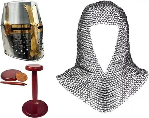 Elmetto cavaliere medievale