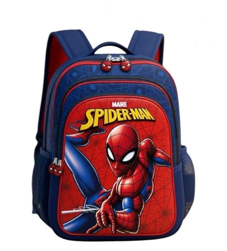Zaino ovale spiderman scuola - zaino,