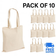 10 BORSE SHOPPING 100% COTONE