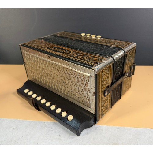Hohner melodeon pokerwork - hohner, pokerwork/club