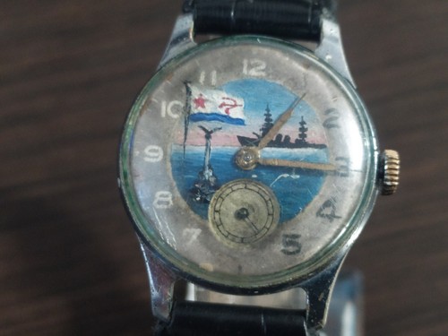 Orologio vintage pobeda - vintage,