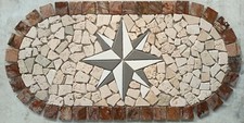 Rosone mosaico marmo - rosone, pavimenti