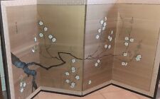 Antico, Separe ,pannelli,Orientali Dipinti A Motivi Floreali