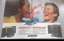 advertising Pubblicità PHILIPS  MIDI KUBO HI FI 1987 MUSIC SOUND VINTAGE MUSIC